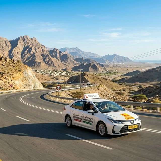 Driving in Sohar